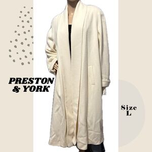 Preston & York Ivory Trench Coat